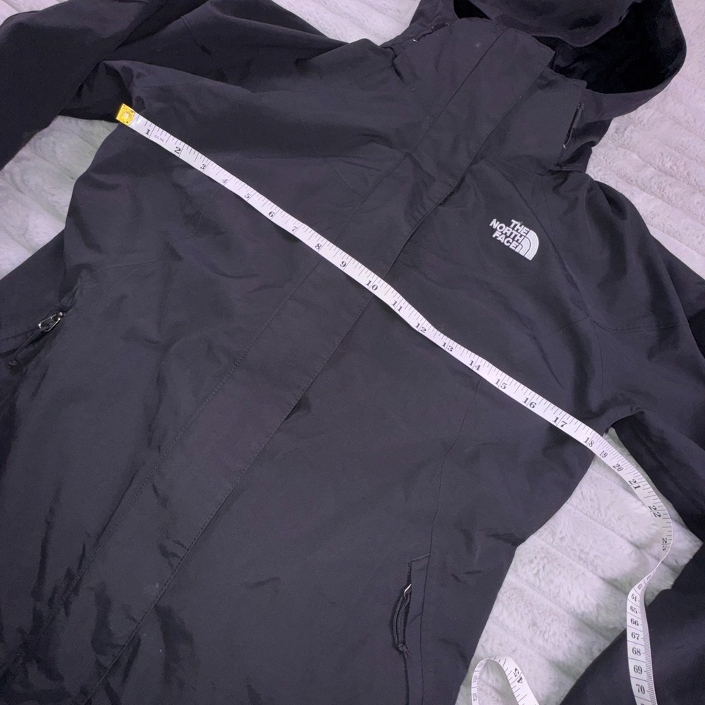 The North Face Jacket Womens Small Hyvent Black 3 In 1 Triclimate Fuzzy Coat - Picture 9 of 16